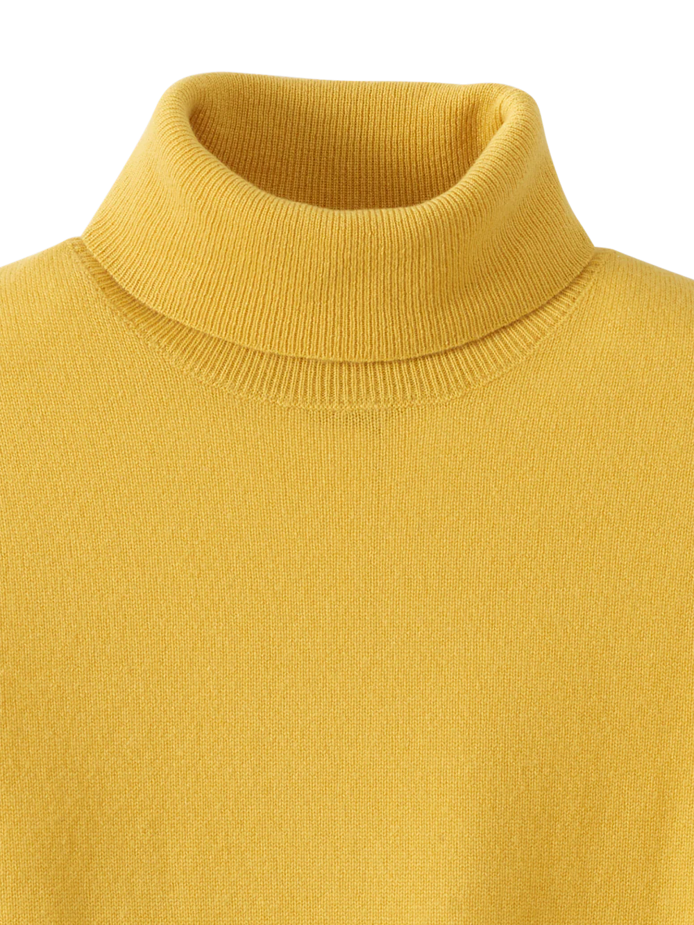 Cashmere Turtleneck Sweater - Gold - Image 6