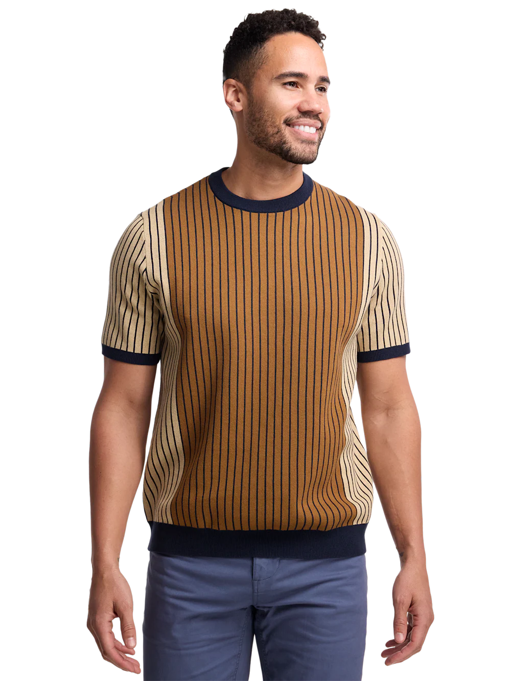 Cotton Crewneck Sweater - Multi - Image 2