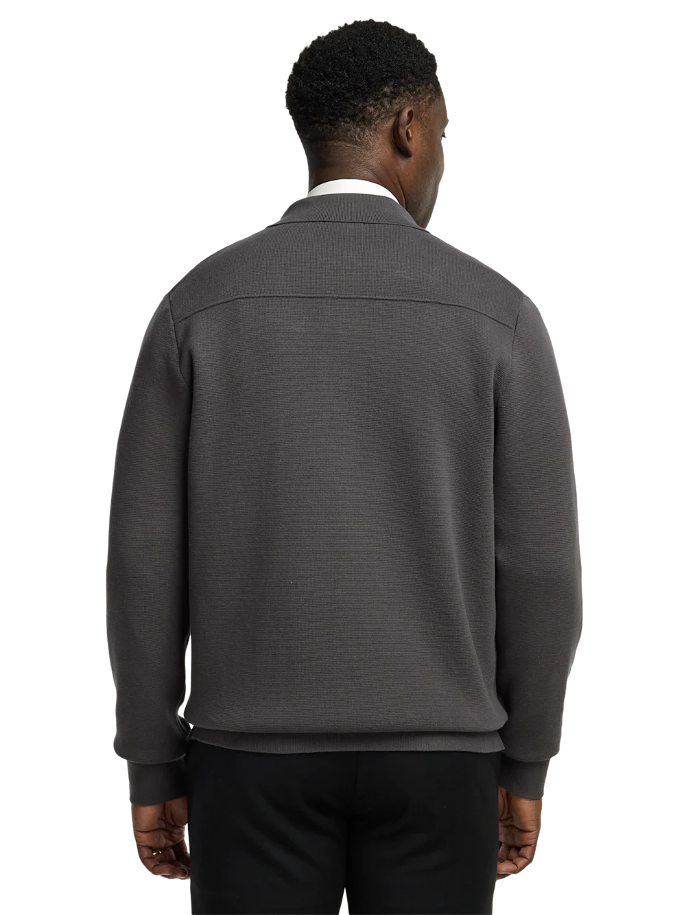 Cotton Patch Pocket Shacket - Dark Grey - Image 5