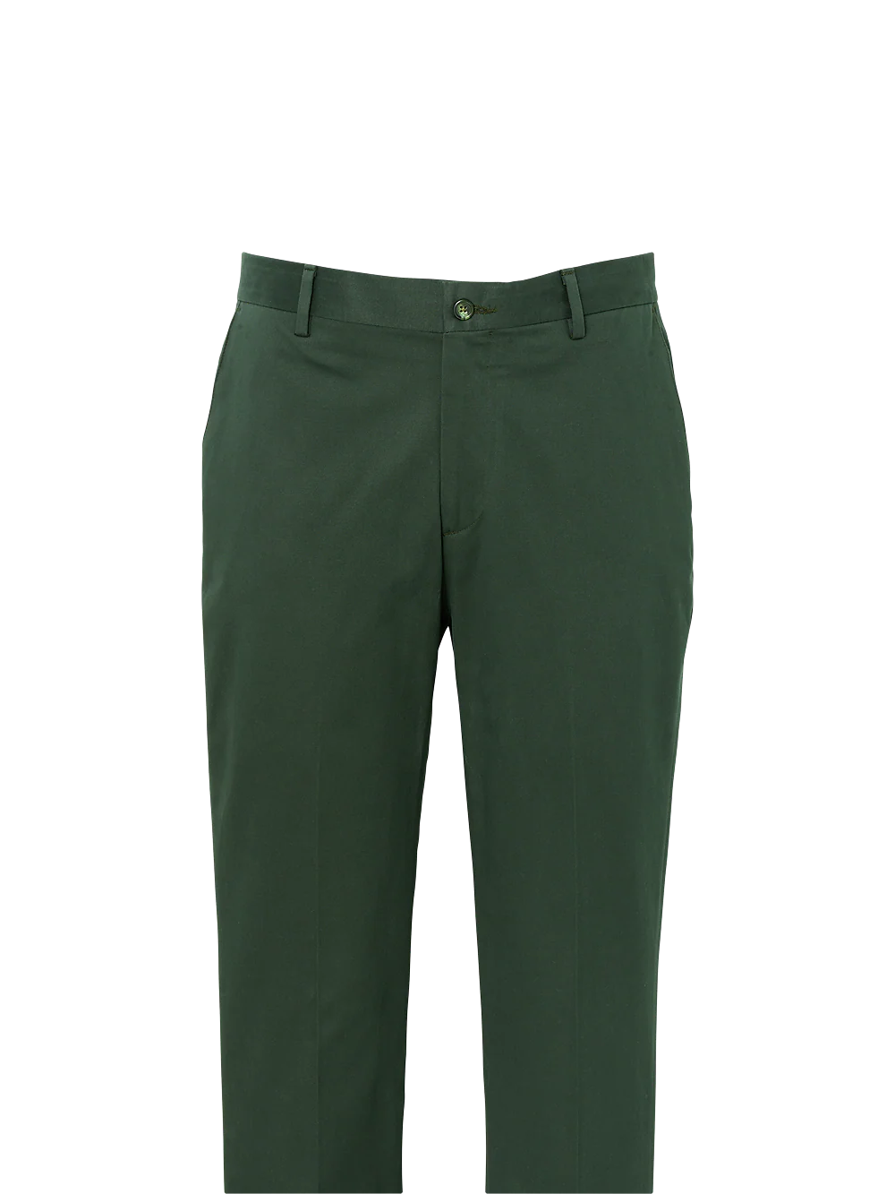 Cotton Stretch Twill Pants - Dark Gold - Image 2