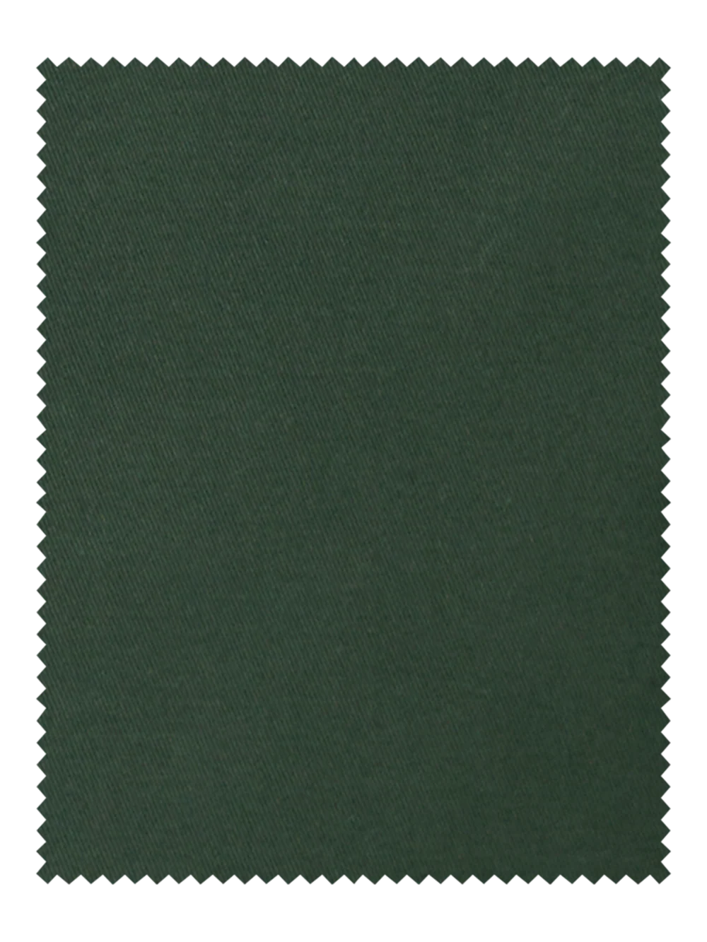 Cotton Stretch Twill Pants - Dark Green - Image 3