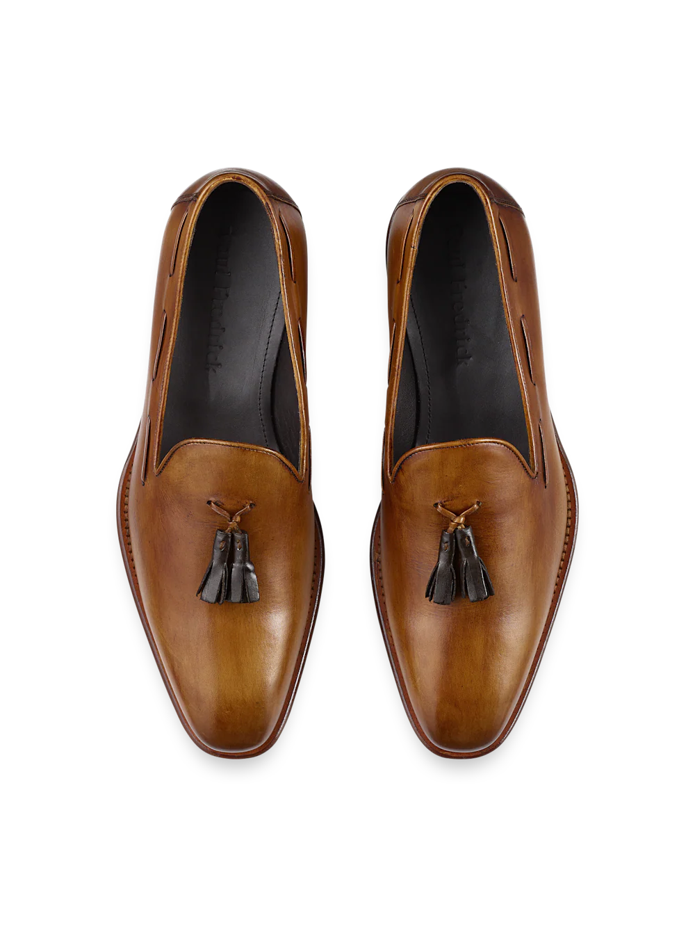 Ethan Tassel Loafer - Chestnut - Image 3