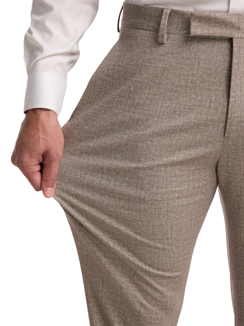 Knit Soft Touch Pant - Tan - Image 5