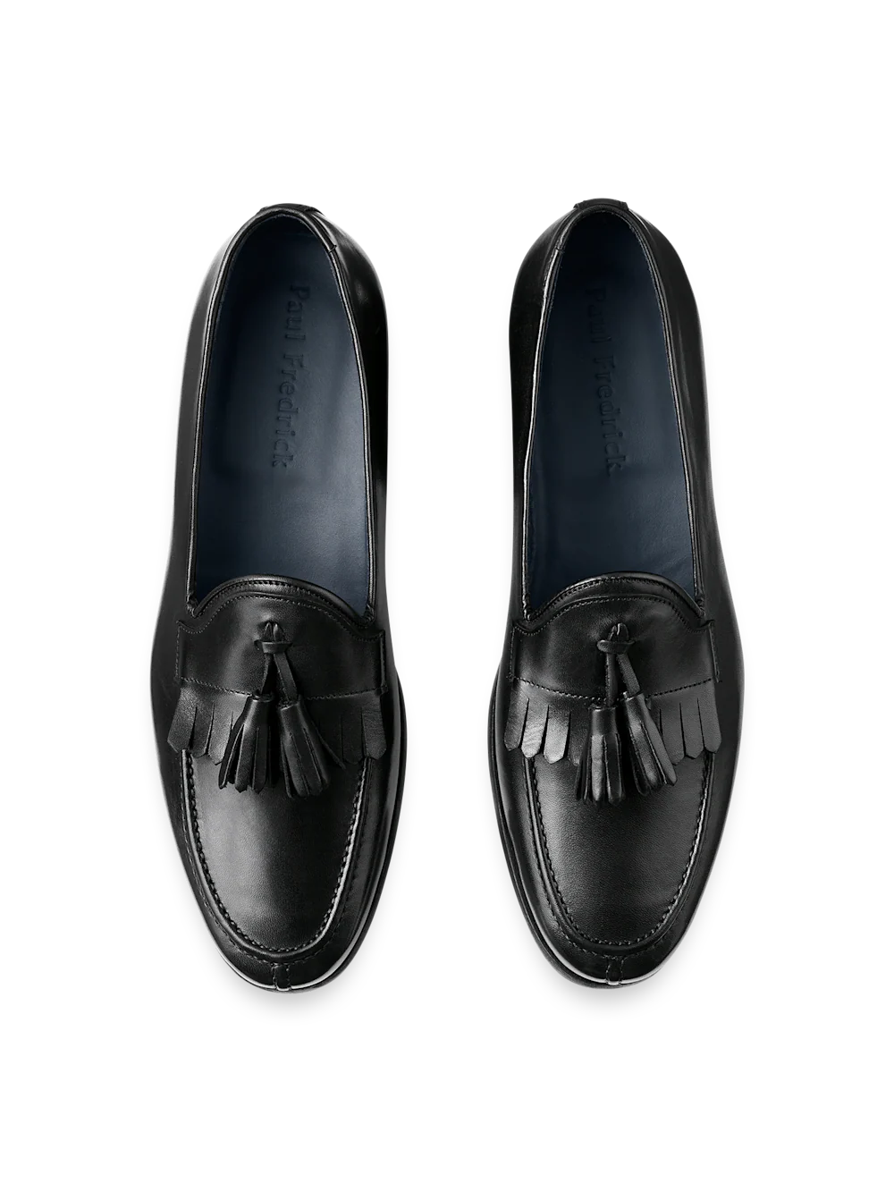 Lennon Kiltie Tassel Loafer - Black - Image 3