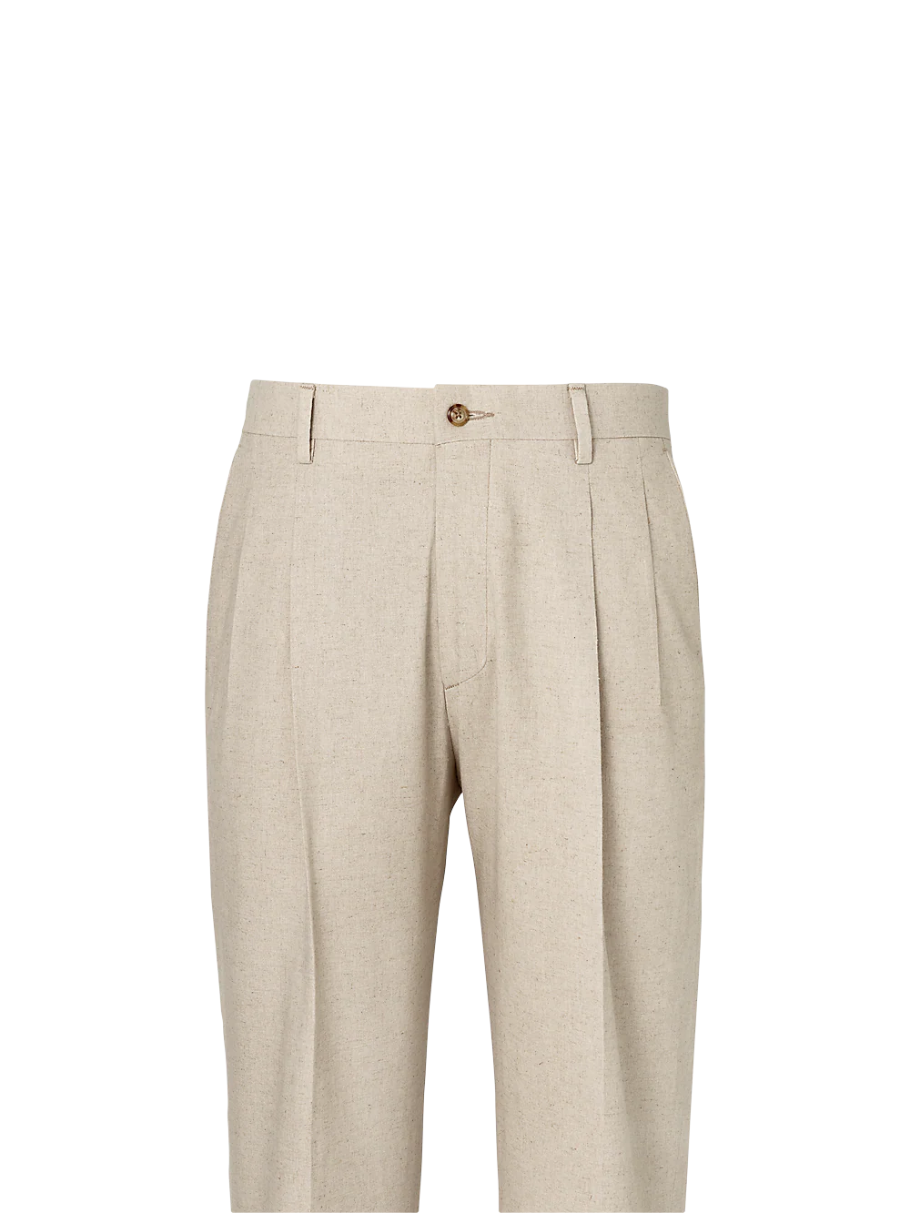 Linen / Cotton Pants - Natural - Image 5