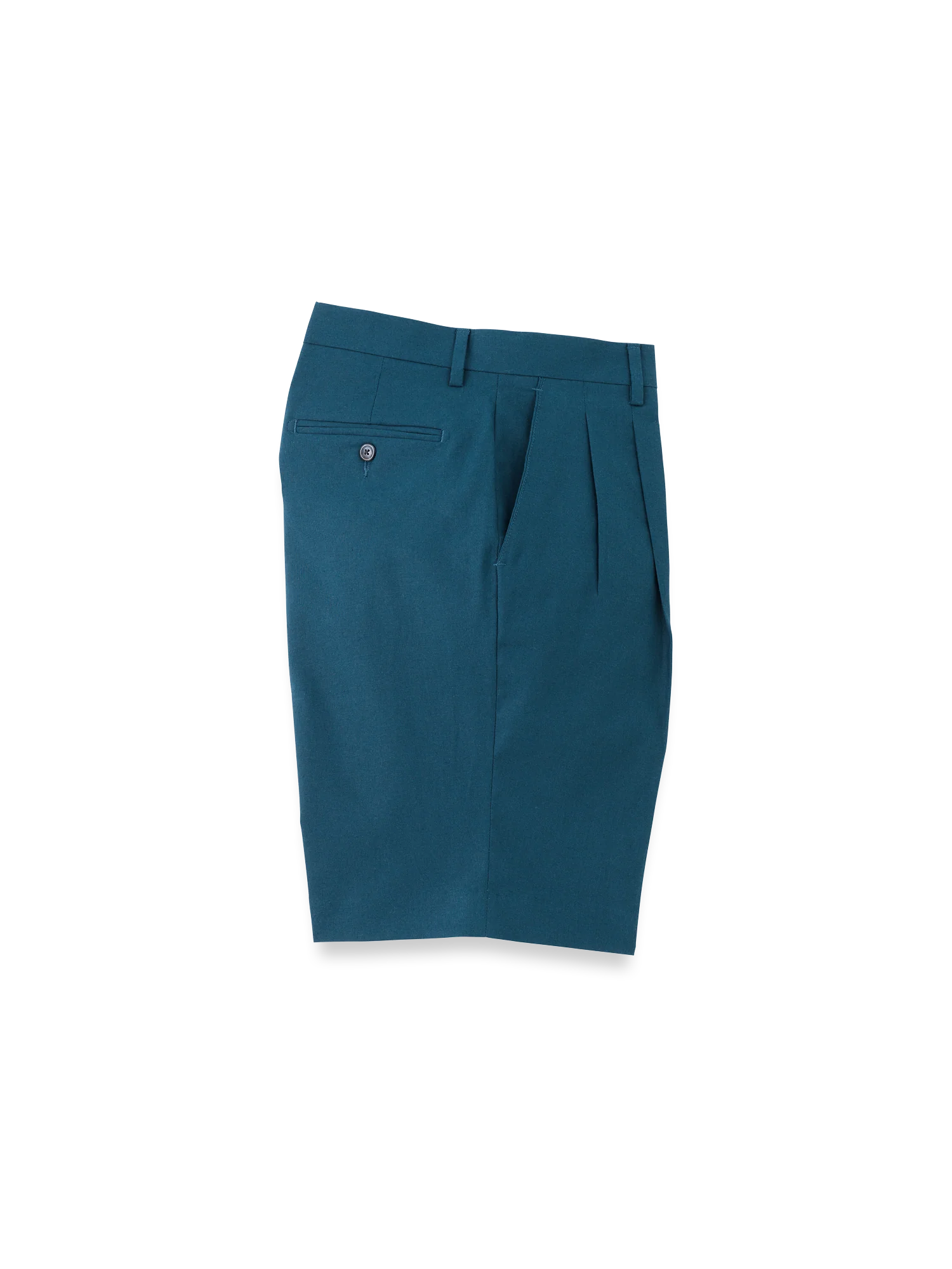 Linen / Cotton Shorts - Navy - Image 4