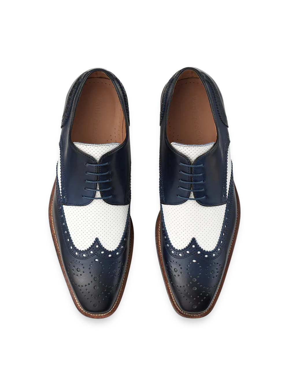 Morris Derby - Navy/white - Image 3