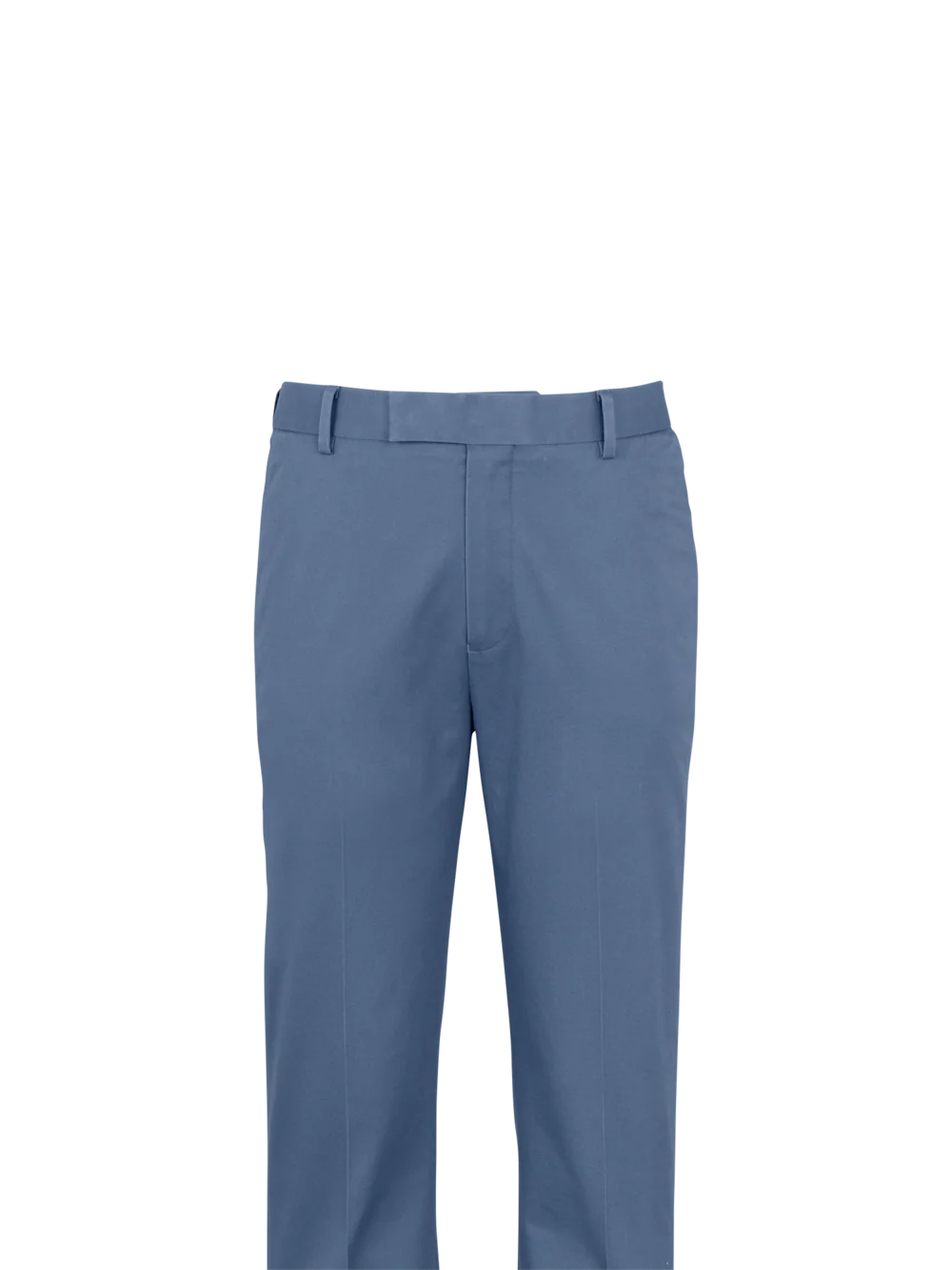 Non-Iron Cotton Stretch Twill Pants - Ivory - Image 2