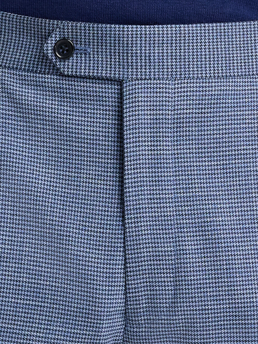 Side Tab Pant - Blue Houndstooth - Image 5