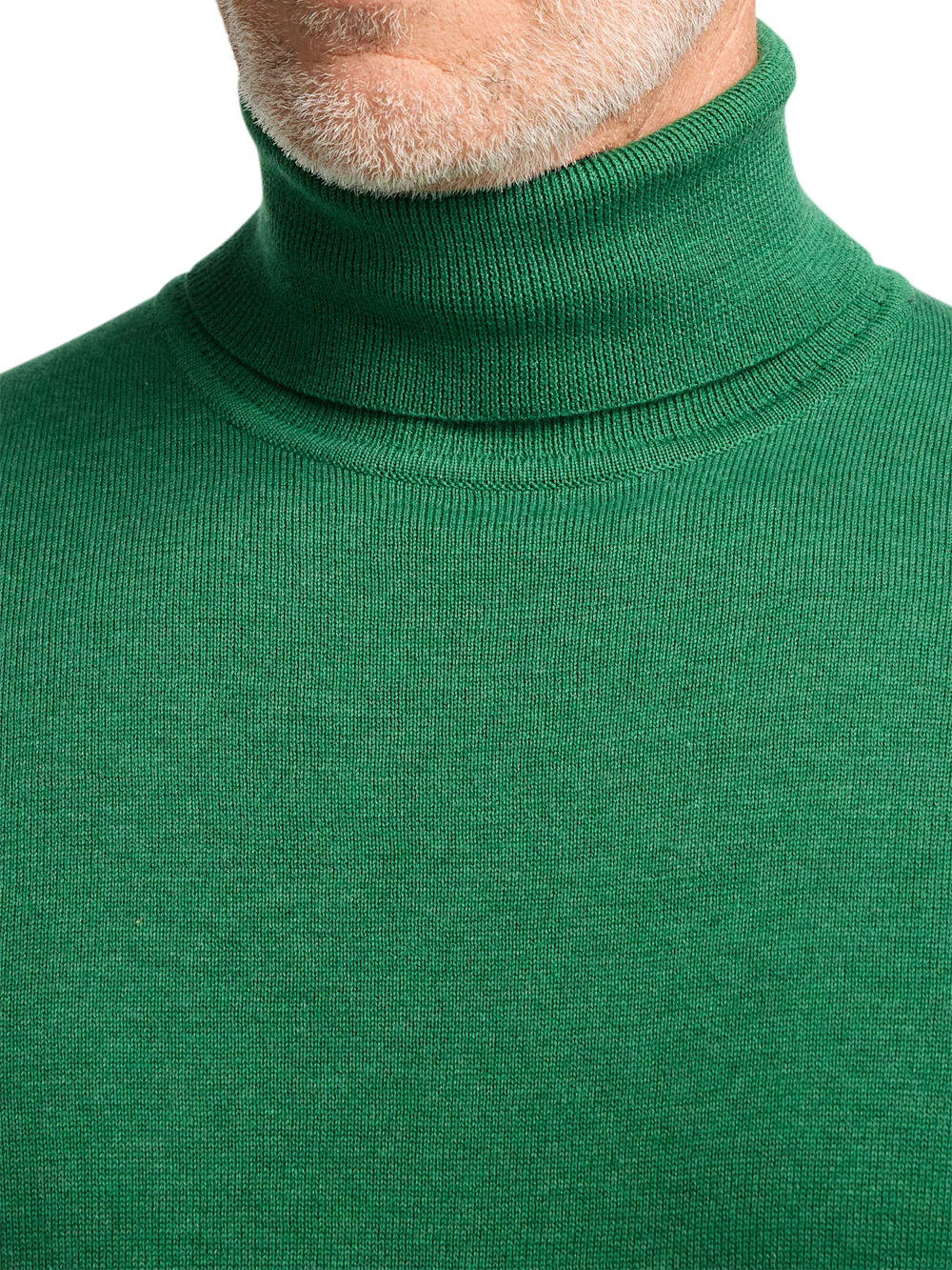 Supima Cotton Turtleneck - Green - Image 3