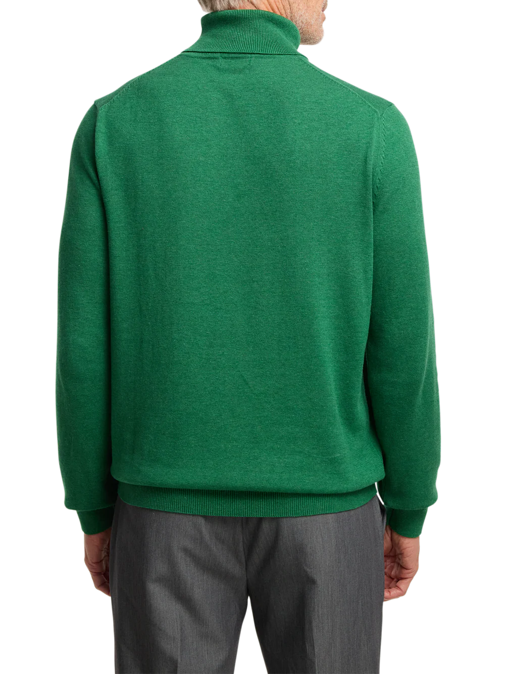 Supima Cotton Turtleneck - Green - Image 5