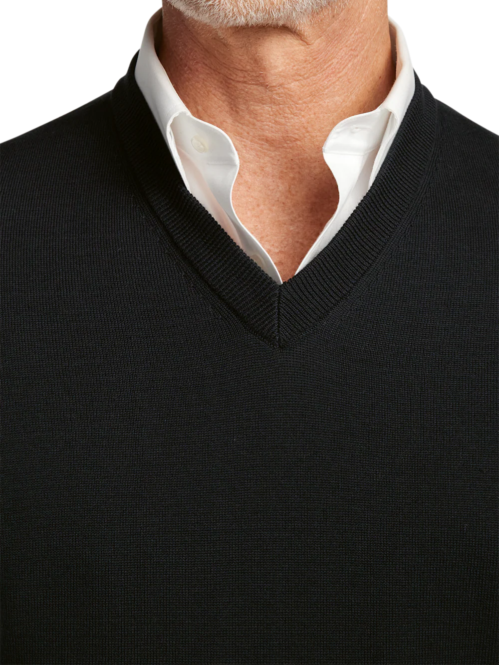 Supima Cotton Vest - Black - Image 3