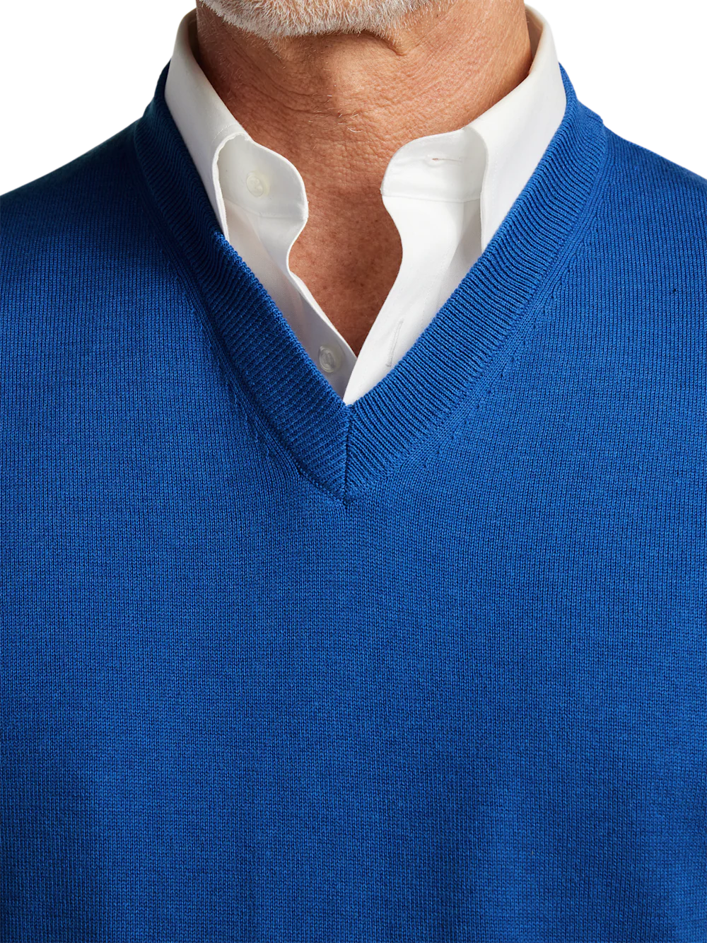 Supima Cotton Vest - Blue - Image 3