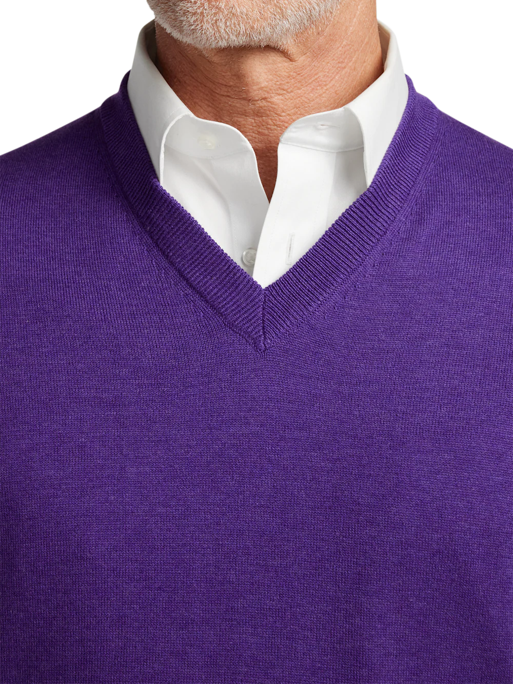 Supima Cotton Vest - Purple - Image 3