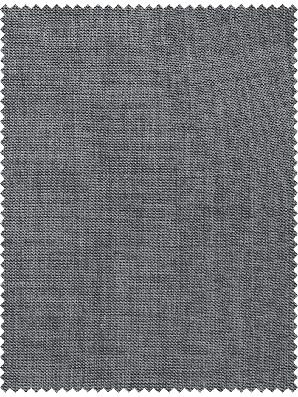 Tailored Fit Sharkskin Pleated Suit Pants - Grey - Image 2