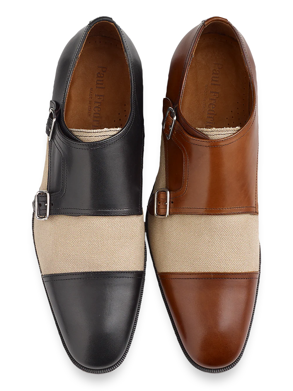 Travis Double Monk Strap - Brown/natural - Image 2