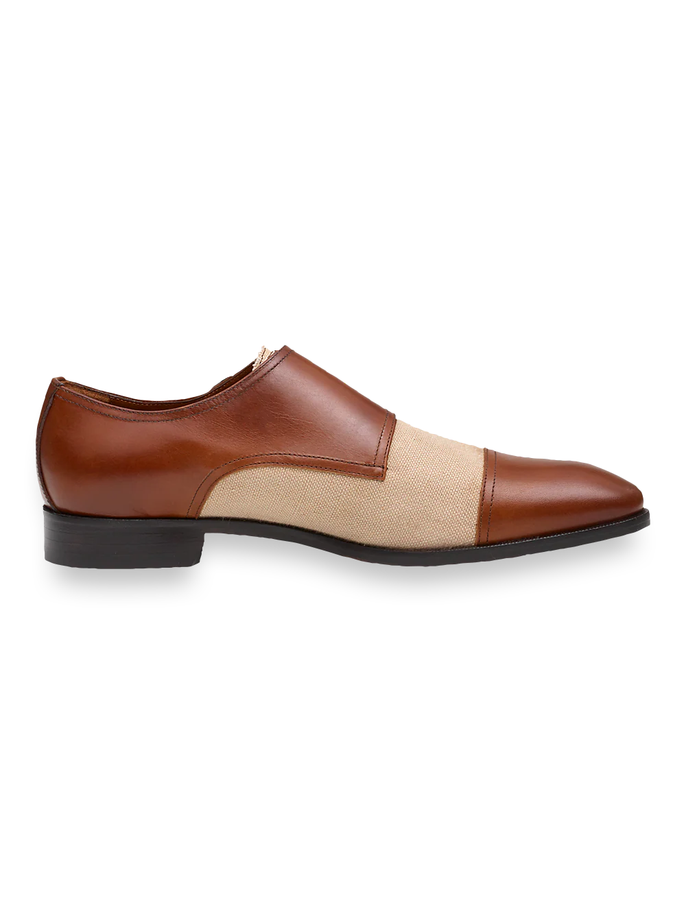 Travis Double Monk Strap - Brown/natural - Image 4
