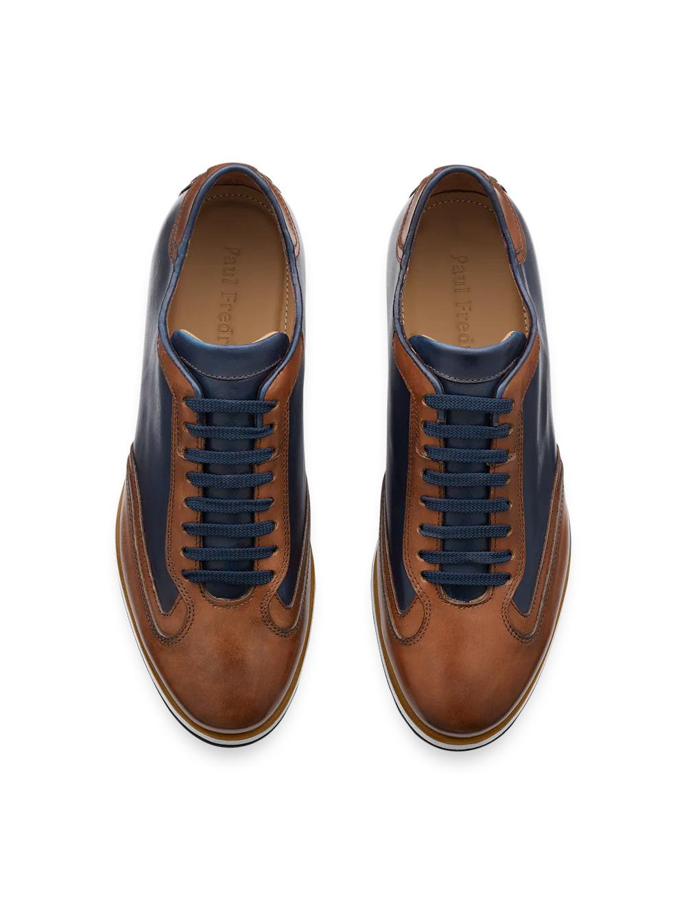 Wayne Sneaker - Navy/tan - Image 3
