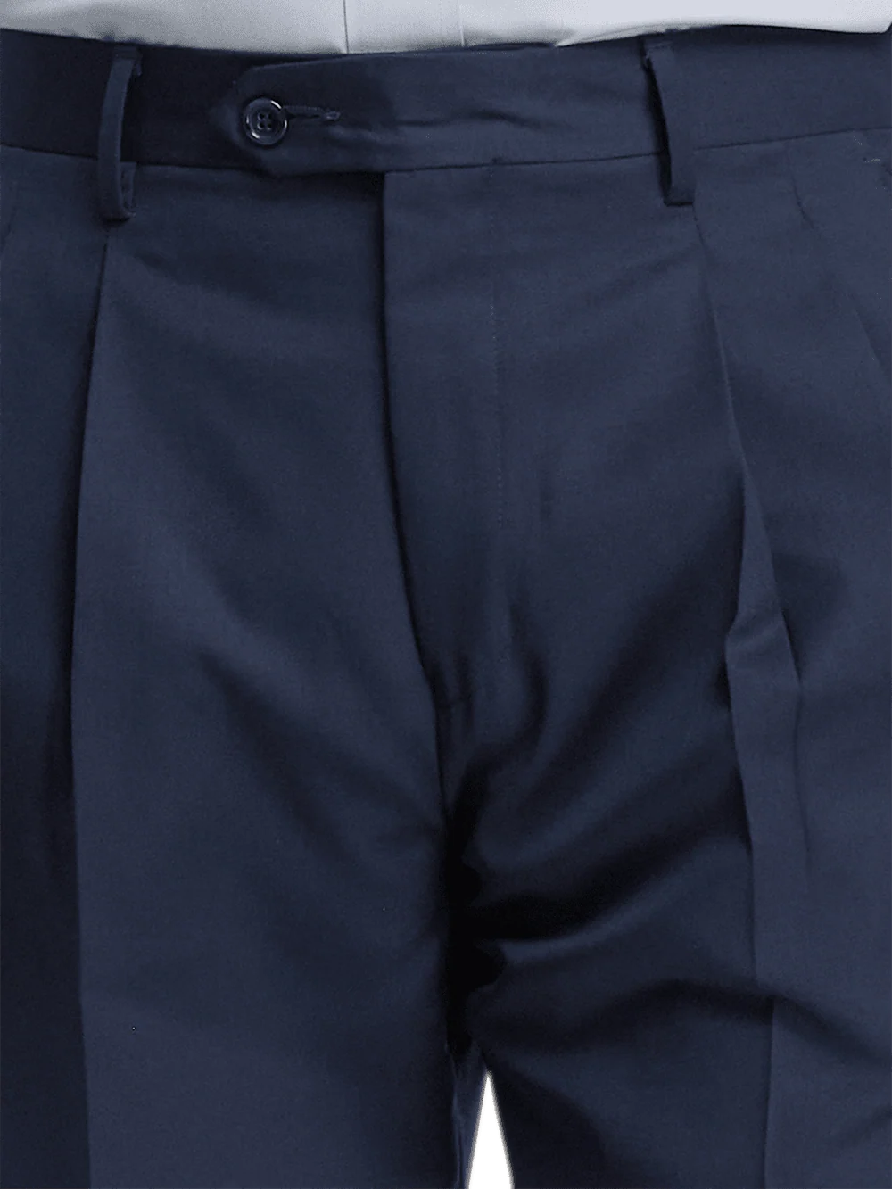 Wool Gabardine Pants - Bright Navy - Image 8