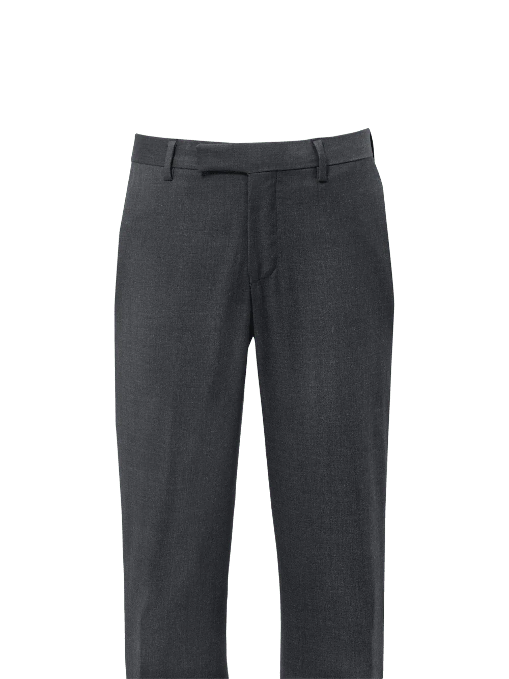 Wool Gabardine Pants - Pearl Grey - Image 2