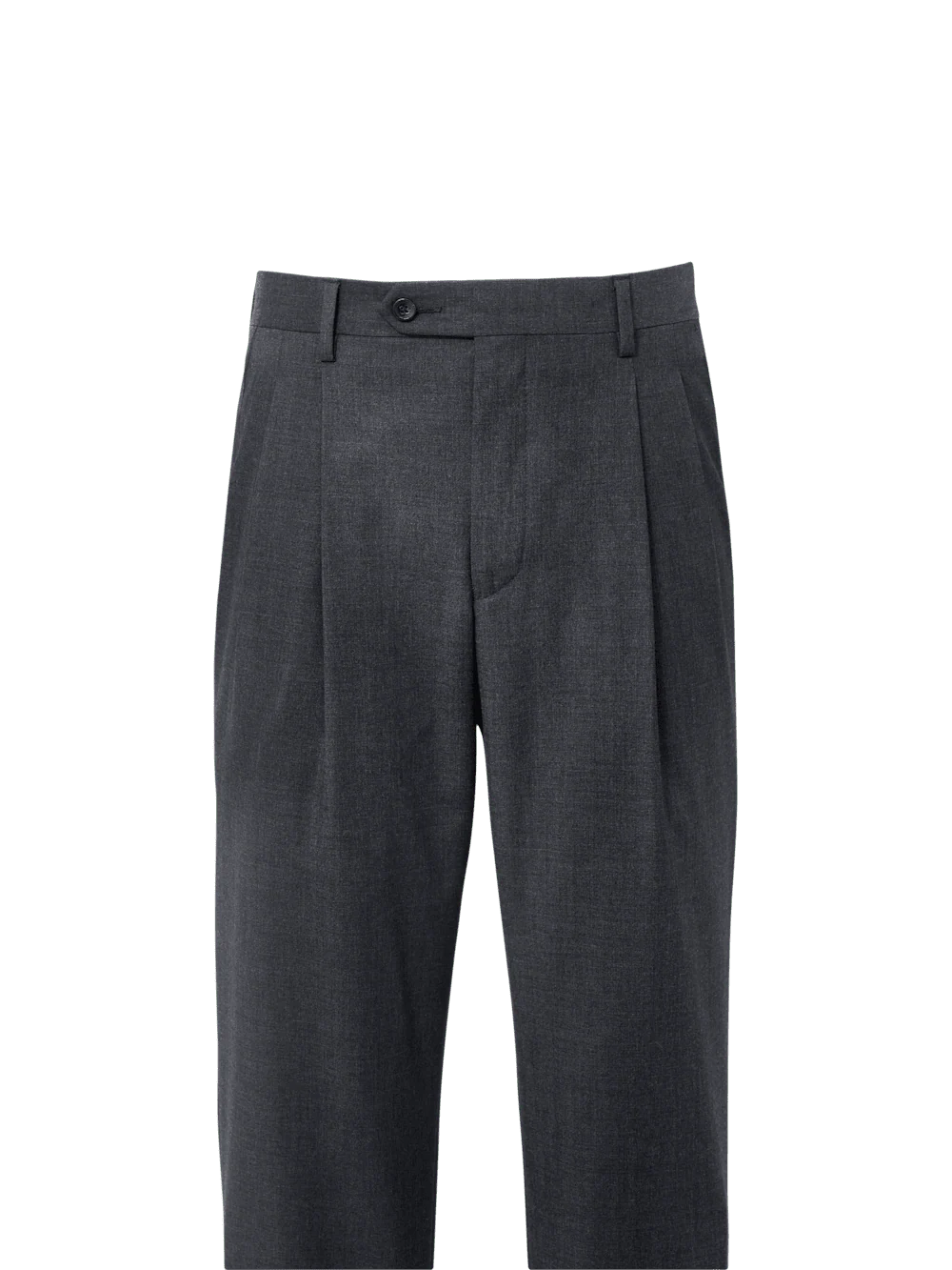 Wool Gabardine Pants - Pearl Grey - Image 5