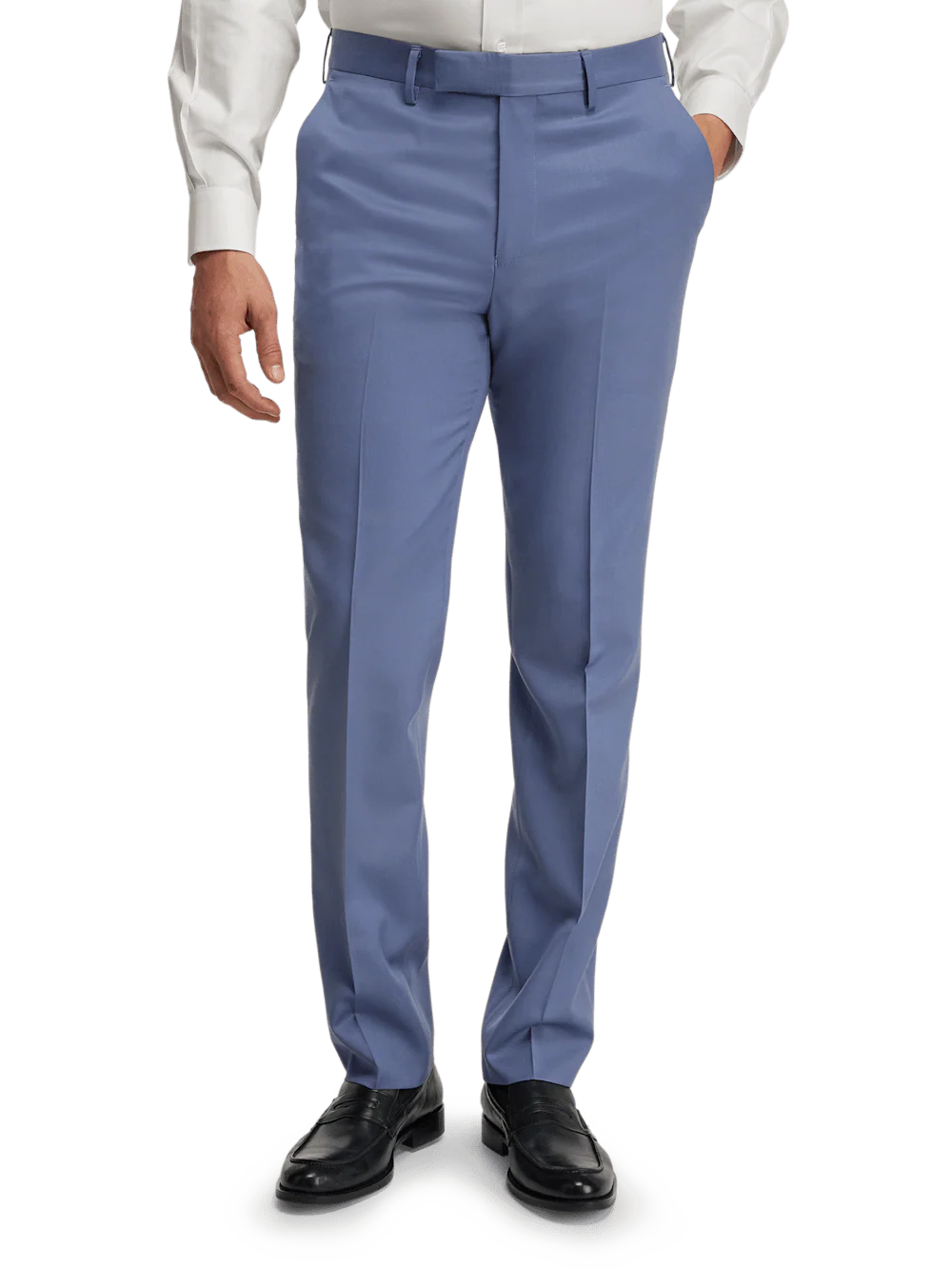 Wool Gabardine Pants - Postal Blue - Image 2