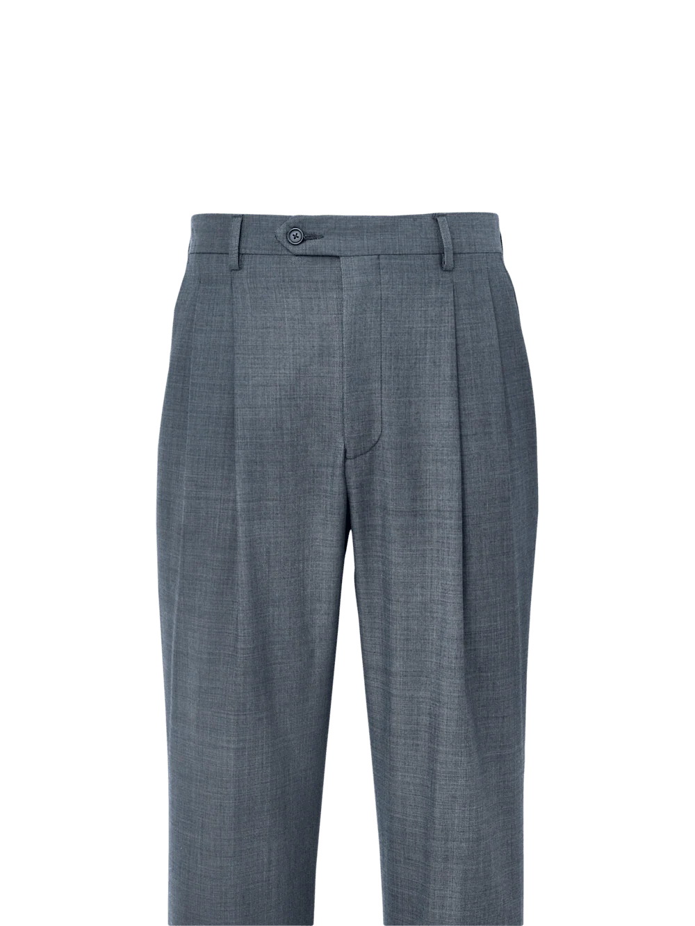 Wool Sharkskin Pants - Charcoal - Image 5
