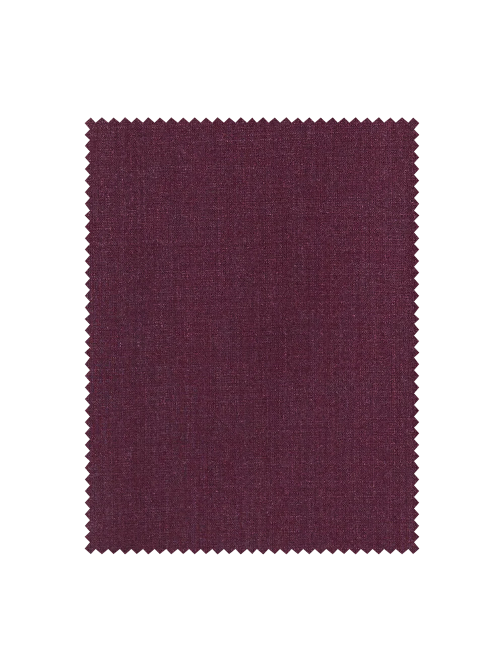 Wool Stretch Bengaline Suit Pants - Plum - Image 6